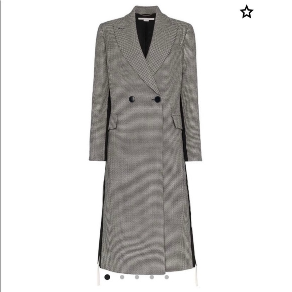 Stella McCartney houndstooth wool coat - Picture 3 of 16
